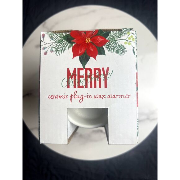 Jesus Is The Reason For The Season Ceramic Plug-in Wax Warmer Holiday Deco:NIB - Picture 2 of 4